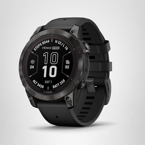 Garmin fēnix 7 Pro Solar, 47mm, Smartwatch GPS Multisport, Graphite - 8