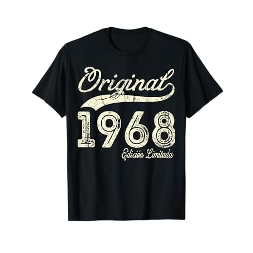 Original 1968 56 Años Cumpleaños Hombre Fabricado En 1968 Camiseta