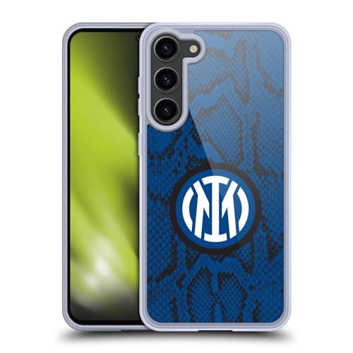 Funda de gel suave Inter Milan Samsung Galaxy S23+ 5G acabado fino texturizado