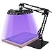 Ecoofor 50W UV Exposure Unit for Screen Printing with Adjustable Stand and Large Top Shelf, UV Lamp for Screen Printing Kit, Photo Emulsion Kit, and Cyanotypes