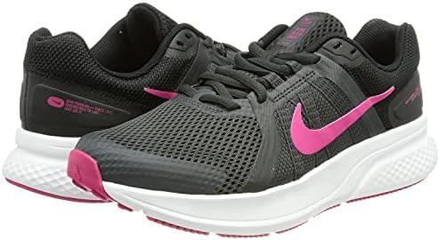 NIKE Women's W Run Swift 2 Shoe, Dk Smoke Grey Fireberry Black, 6.5 | Image 6