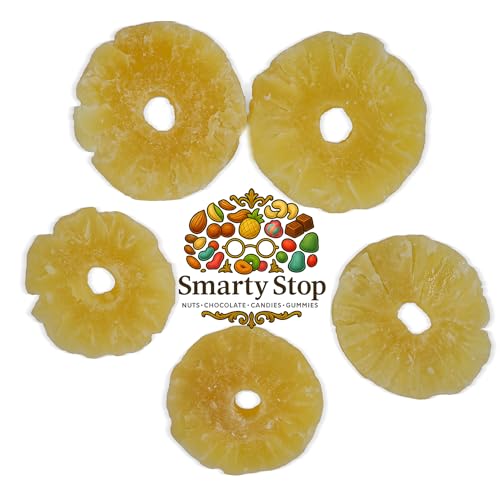 Smarty Stop Dried Fruits Great Healthy Snack (Dried Pineapple Rings, 2 Pound (Pack of 1)) - Thumbnail 3