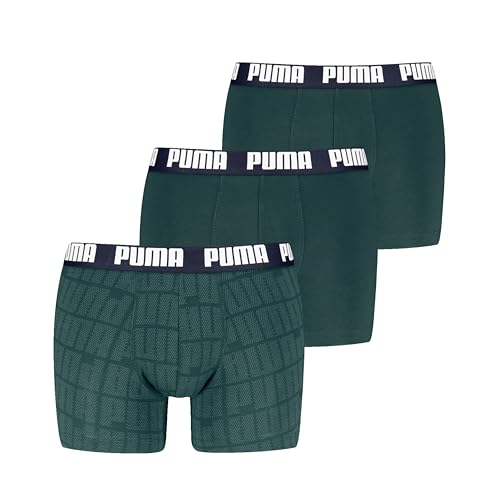 PUMA Men Logo Print Boxers 3P ECOM