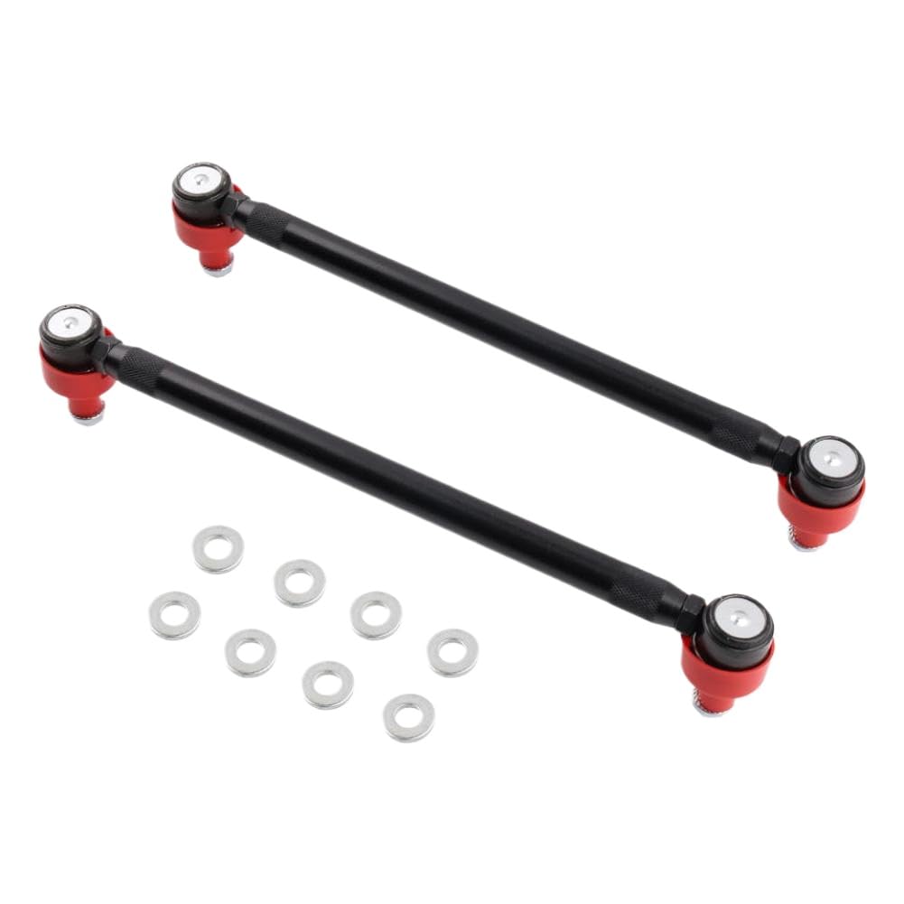Coppia di collegamenti terminali per barra antirollio anteriore regolabile 280-330mm compatibile con Civic FC FK8 Type R 2016 2017-2021