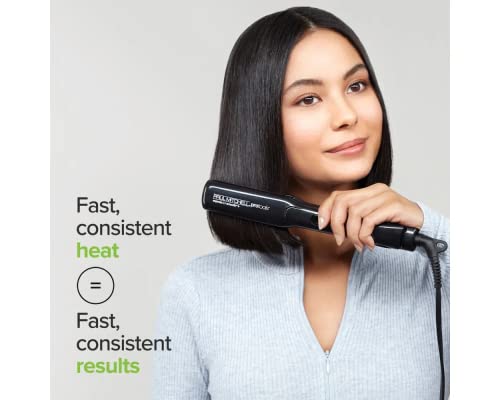 Paul Mitchell Pro Tools Express Ion Smooth+ Ceramic Flat Iron, Adjustable Heat Settings For Smoothing + Straightening, 1.25" (Pack Of 1) #TOP2