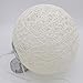 Modern celosía mimbre Rattan globo bola estilo techo colgante luz pantalla creativa...