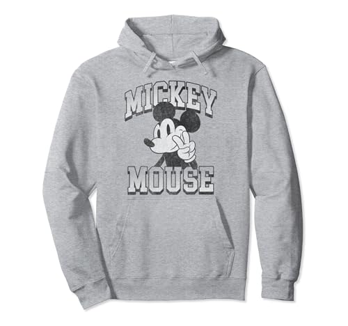 Sweat à capuche Disney Mickey original finitions haut de gamme
