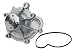 URO Parts 271 200 0401 Water Pump with Gasket