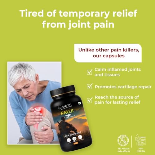 Image of ActiwowRx Fauji 360 - Herbal Power & Stamina Enhancer - Aushdhalaya for Joint, pain & Arthritis 150g Pack