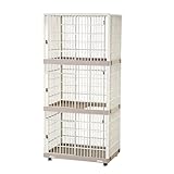 PP-Harzmaterial: Dieser Katzenkäfig für drinnen besteht aus ausgewähltem PP-Harzmaterial, das robust und langlebig, rostbeständig, feuchtigkeitsbeständig und sonnenbeständig ist und auch die Sicherheit der Haustiere gewährleisten kann. Selbst wenn sie lecken, besteht kein Grund zur Sorge. Nach längerem Gebrauch kann der Katzenkäfig wie neu bleiben