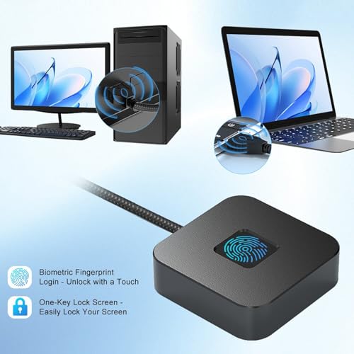 Scanner d'empreintes digitales PC à reconnaissance 360° - 2