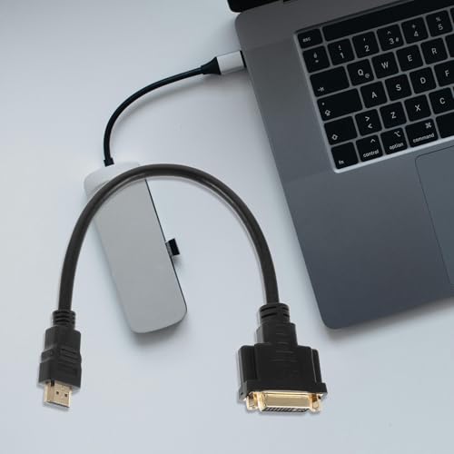 Cable convertidor DVI bidireccional HDMI pack de 3 adaptadores multimedia de alta definición 5