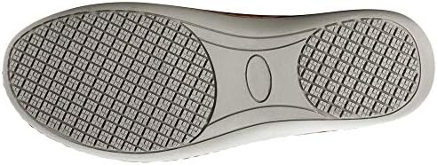 Propét Womens Cami Oxford Flat, Oyster, 7 X-Wide US | Image 5