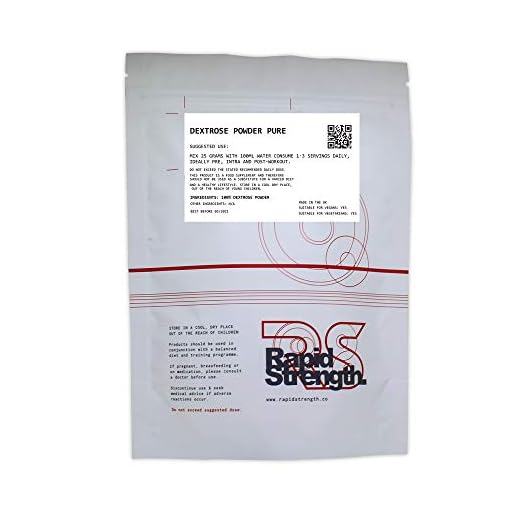 Pure 100% Dextrose Powder 100 g Sample