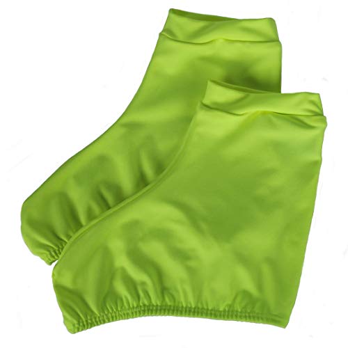 Polaina Cobre Botas Para Patins Patinashow Amarelo Neon (G)