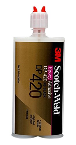 3M Scotch-Weld Epoxy Adhesive DP420, Black, 200 ml Duo-Pak