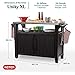 Amazon.com : Keter Unity XL Outdoor Kitchen Island Rolling Cart Bar ...