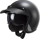 LS2, Casco Moto Jet BOB II SOLID Matt Black, L