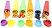 Silicone Snack Bag Multi Use Snack Box Containers Ice Pop Maker Molds All in One Set of 6 - Popsicle Molds - Snack Bags for Bento Box Lunch Boxes