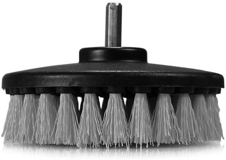 Miniatura 4 de 3pc alfombra alfombra 5" cepillo redondo wtaladro eléctrico accesorio cuidado y detallado herramienta