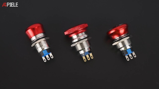 Amazon.com: APIELE 22mm Metal Emergency Stop Push Button Swicth
