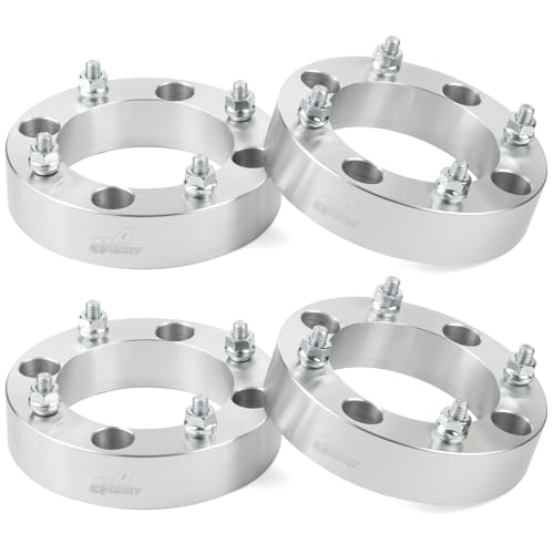 GAsupply ATV 4x137 Wheel Spacers 1.5 inch Fit for CAN-AM Commander Outlander Kawasaki Mule, 38mm 4 Lug 4x137mm Wheel Spacer with 10x1.25 Studs, 110mm Hub Bore, 4PCS