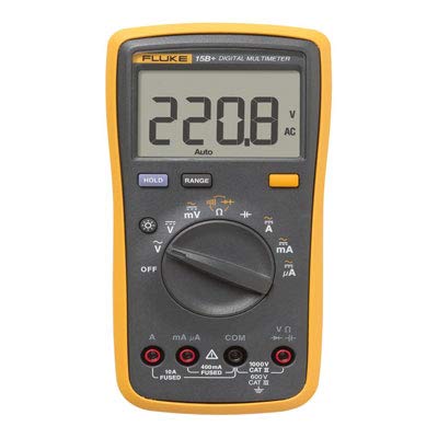 FLUKE 15B+ F15B+ Auto Range Digital Probe Multimeter Meter Applications: Constructions, Industrial Applications, Laboratories.
