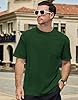 Men's Oversized Cotton T-Shirt Short Sleeve Casual... #2