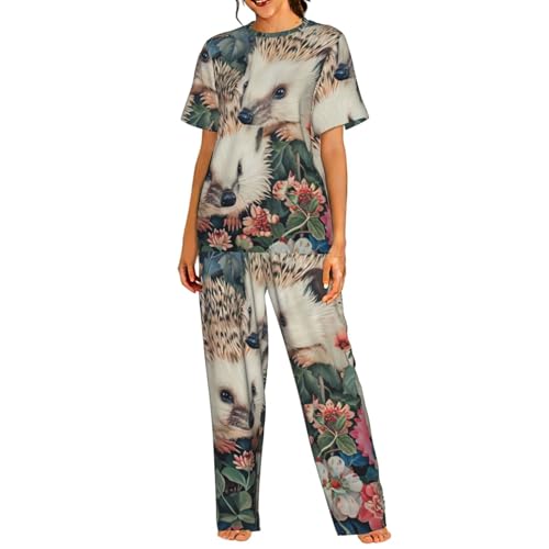 Pyjama court femme léger ensemble détente confort maison