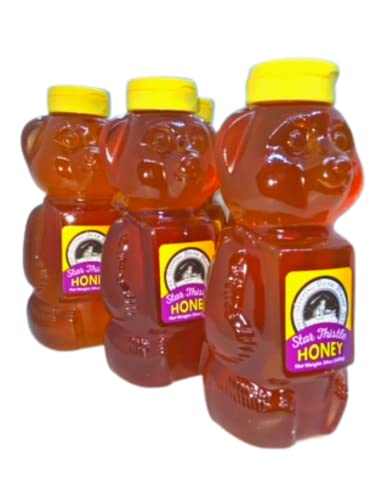 Miel Star Thistle 24oz Oso Caja 12 Unidades