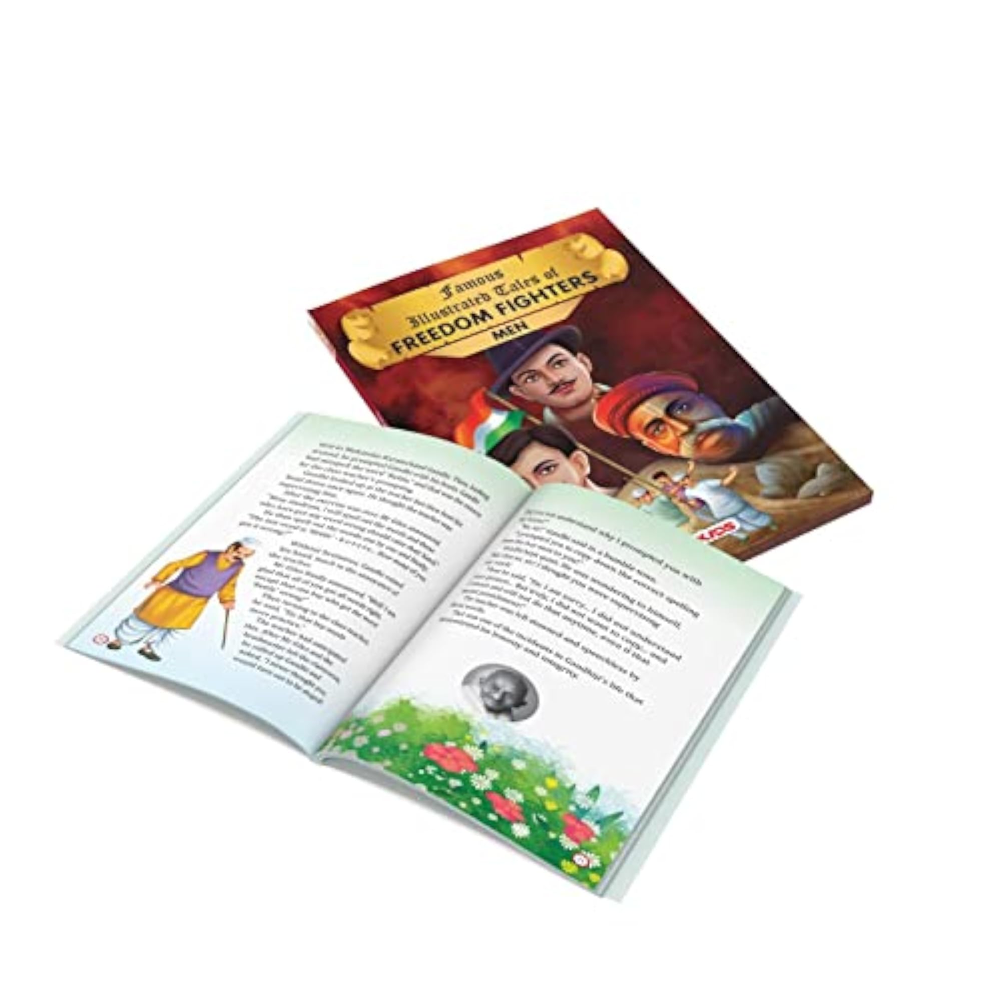 Indian Freedom Fighters Illustrated Story Book