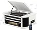 Produktbild Nostalgie Kompaktanlage | 7in1 Musikanlage | Plattenspieler | Kassette | CD-Player | USB | Fernbedienung | SD-Card | Schallplattenspieler | Aufnahmefunktion | (Nostalgie Musikanlage Unicorn White)