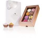 Xmas Cupcakes 8 - acht handgemachte Cupcake-Pralinen - Weihnachten - Schokolade - Geschenk