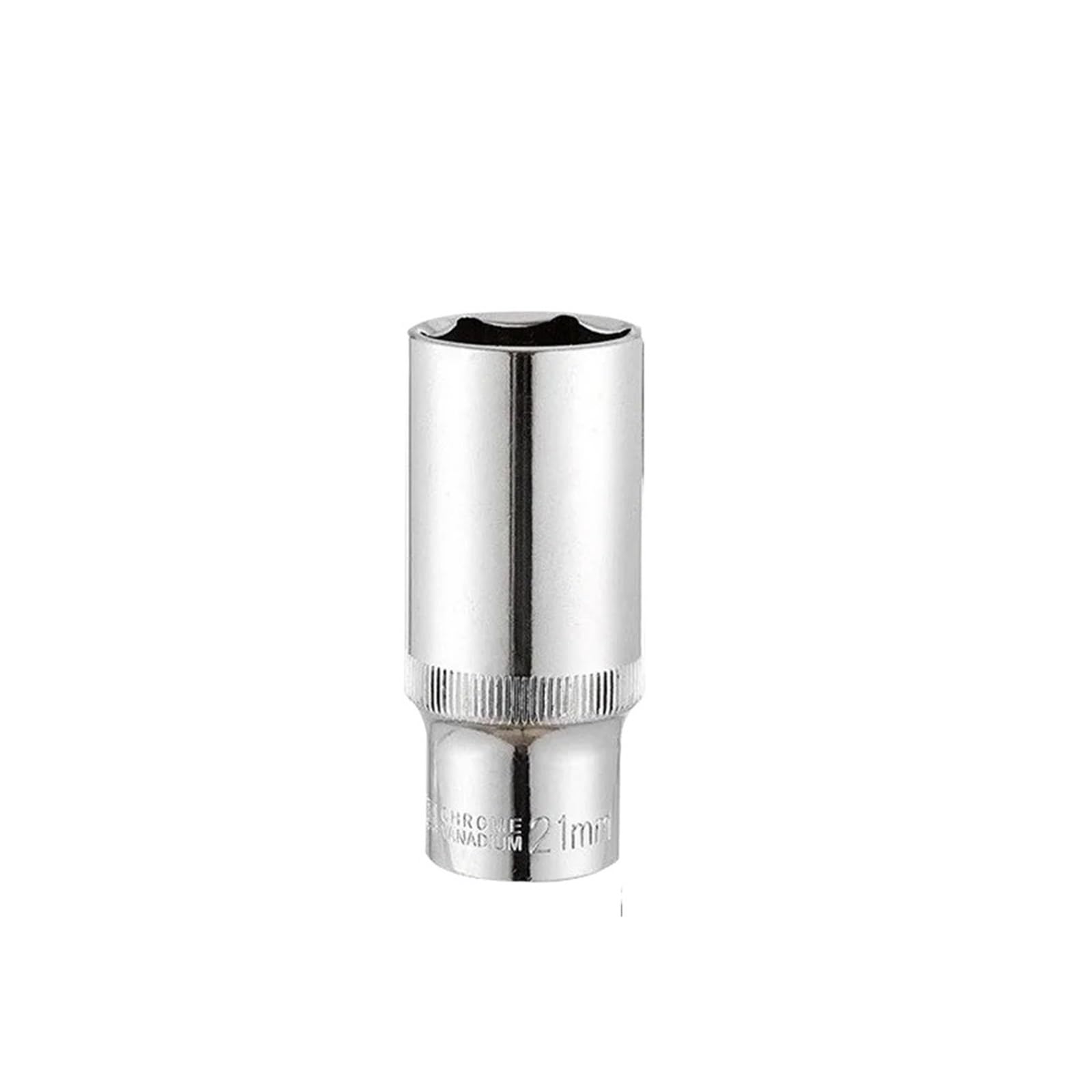 Ryqzhhy 3-8Inch Long Deep Hex Socket 10Pcs 3/8 Inch 6-24Mm Crv Deep Hex Socket Torque Ratchet Spanner Repair Adapter(,1Pcs 24Mm)