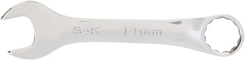 SK Professional Tools 88113 - Llave métrica de 12 puntos, corta, de 0.512 in, con acabado SuperKrome, fabricada en Estados Unidos