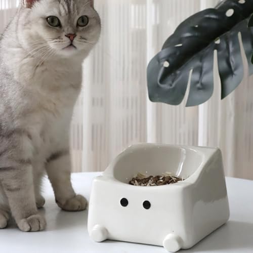 Bol incliné en faïence grande capacité solution petit-déjeuner stable - 5
