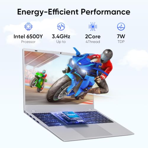 MARGOLAI 15.6" FHD IPS Laptop Computer, 16GB RAM/240GB SSD, Pentium 6500Y - image 5