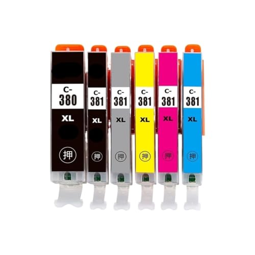 Cartouche d'encre BCI-380 haute fluidité pour imprimante Canon PIXUS TR8530 et TS6130