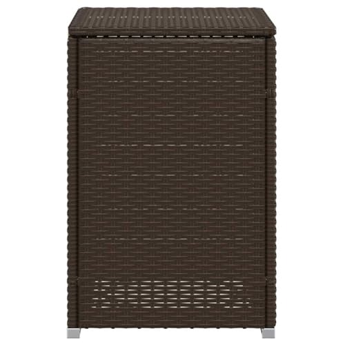Mesa auxiliar de plástico resistente a la intemperie para terrazas pequeñas y balcones 7