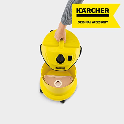 Kärcher Aspirateur Multifonction WD 2 Plus V-12/4/18/C, Fonction Soufflerie, Puissance : 1000 W, Cuve PVC : 12 l, Flexible : 1,8 m & Sachet filtre papier accessoire pour les aspirateurs multifonctions - Image 6