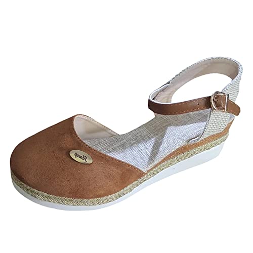 Sandales en cuir pour femme mules légères de plage