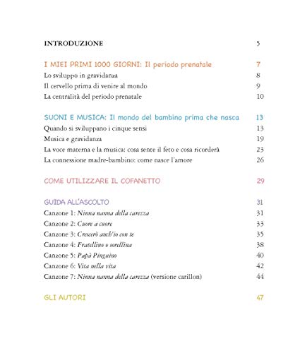 I Miei Primi 1000 Giorni In Musica. Prenatale. I Suoni Che Accarezzano Per Una Crescita Armoniosa Dal Concepimento Alla Nascita. Con Cd-Audio E Carte - 3
