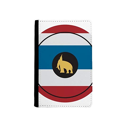 Étui portefeuille de voyage éléphant fabriqué en Thaïlande pochette passeport
