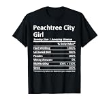 PEACHTREE CITY GIRL GA GEORGIA Funny City Home Roots Gift T-Shirt