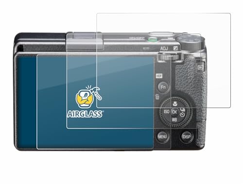 brotect Glass Screen Protector Film for Ricoh GR IIIx HDF (6 Pack) - Glass-Foil 9H Protection [Scratch Resistant, High Clarity]