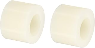 PATIKIL Round Spacer Washer, 12 Pack Nylon 6.2mm ID x 11mm OD x 8mm L for M6 Screws Block 3D Printer TV Wall Mounting Electrical Outlet, Beige
