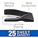 Swingline Stapler, 25 Sheet Capacity, Optima Grip, Jam Free, Compact, Ergonomic Cushion Grip, Metal, Black (87815)