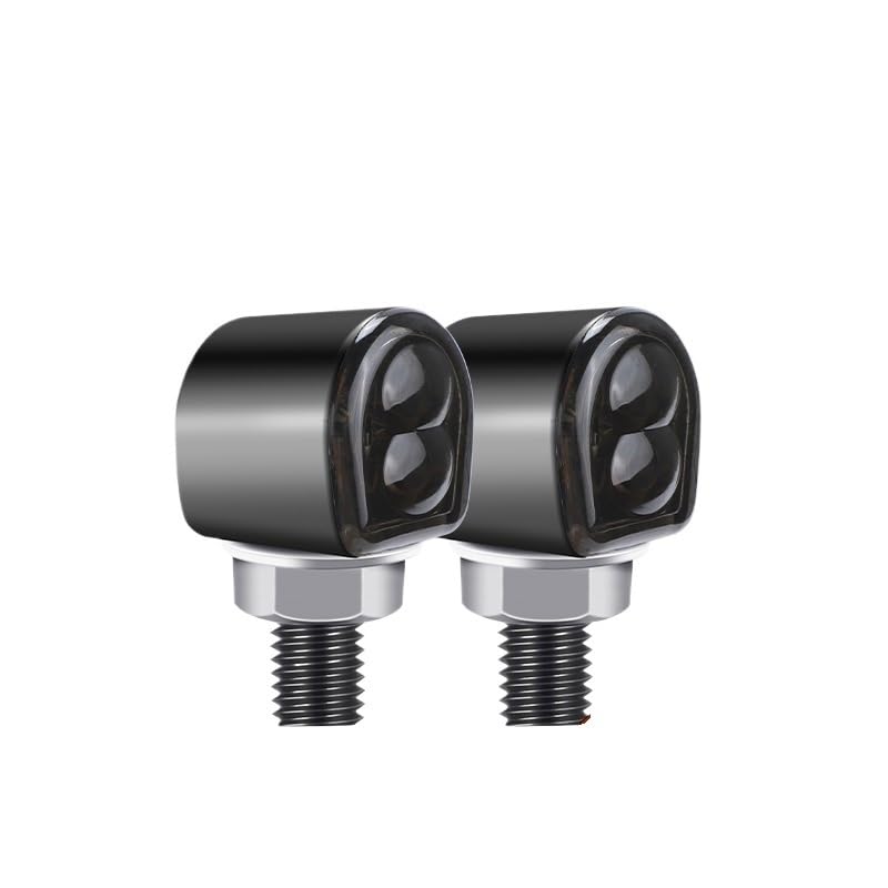 Clignotants de motorcycle feux ambre indicateurs tournage moto 8mm 12V