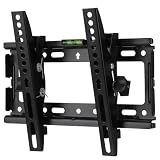 Ipetboom Tv Wall Mount Bracket Adjustable Angle Tv Mount for Home Easy Install Space-Saving Design