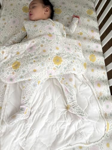 Image of GUNAMUNA gunamuna Unisex Baby, Toddler Wearable Blanket, Sleeping Bag Bamboo Rayon, Sleep Sack with Diaper Zipper, 1.0 TOG